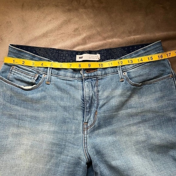 Levi's Perfect Waist 525 Straight Leg Size 12 - Picture 6 of 8
